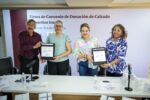 DIF Sinaloa y SEPyC firman convenio de donación de calzado deportivo escolar