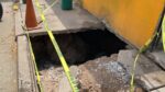Se abre otro socavón en vivienda de Culiacán