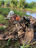 Media toneladas de basura recolectan en Culiacán, después de las lluvias