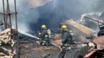 Otra vez, incendio en la pensión de vehículos del SATES