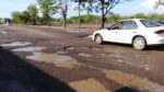 Ayuntamiento de Culiacán trabaja para reparar baches provocador por la lluvia