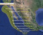Kay ya es huracán y dejará intensas lluvias en Sinaloa