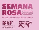 Prepara Gobierno Municipal y Sistema DIF Mazatlán, actividades en “Semana Rosa” encaminadas a la detección temprana del cáncer de mama