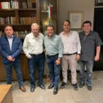 Se reúnen el gobernador Rocha y el nuevo alcalde de Mazatlán