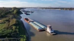 El bajo nivel del Misisipi pone en jaque al vital transporte fluvial de EEUU