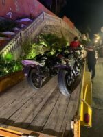 Sanciona Tránsito Municipal a 24 motociclistas en operativo nocturno en Olas Altas