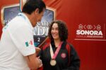 Claudia Aguirre da a Sinaloa primer oro en Paranatación