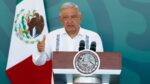 Andrés Manuel López Obrador encabeza su conferencia mañanera del 23 de noviembre desde Manzanillo, Colima