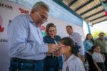 Rocha da inicio al Programa de Entrega de Lentes a Niñas y Niños “Una Mirada con Bienestar”