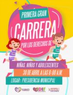 Convoca DIF a carrera recreativa por los derechos de los niños