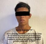 Agentes de la Policía Municipal logran la detención de un hombre por la probable participación en el delito de transitar en vehículo con reporte de robo