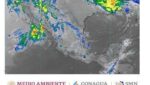 Se prevén para hoy lluvias fuertes en Chiapas y chubascos para Oaxaca, Puebla, Veracruz y la Península de Yucatán