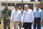 AMLO supervisa obra del Tren Interoceánico del Istmo