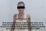 Agentes de la Policía Municipal detienen a un hombre por la probable participación en el delito de transitar en vehículo con reporte de robo