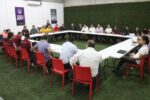 Autoridades Municipales, de Auxilio y Directivos del Mazatlán FC, presentan plan operativo a personalidades de la FMF para el duelo México VS Guatemala