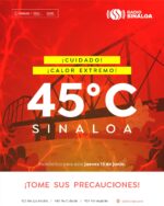 Arde Sinaloa; se pronostican 45 °C este jueves