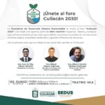Todo listo para la realización del Foro ‘Culiacán 2030’