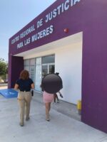 Elementos del Grupo UNEPREVIF brindan acompañamiento a mujer para interponer denuncia al ser víctima de violencia familiar