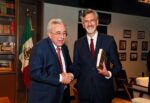 Rocha sostiene reunión con Embajador de Francia en México