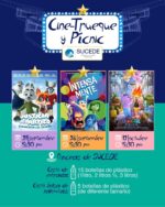 Con el Cine-trueque, en La Reforma disfrutarán películas mientras reciclan botellas de plástico