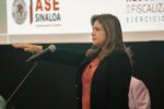 Emma Guadalupe Félix Rivera comparece ante el Congreso del Estado