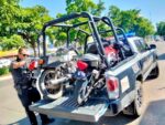 Continúan operativos en colonias de Culiacán; asegura SSPyTM otras 20 motocicletas