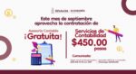 Invita Economía a las MiPyMES a aprovechar descuentos en asesoría y servicios contables
