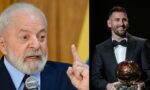 Lula llama a futbolistas brasileños a seguir el “ejemplo de Messi”