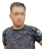 Policías Estatales aseguran a civil en motocicleta con reporte de robo