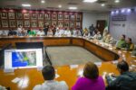 Encabeza Rocha Reunión Estatal de Emergencia por el huracán “Norma”