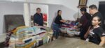 Margoth Urrea realiza recorrido por “La Palma” y entrega colchonetas a familias que se encuentran en el albergue