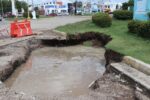 Para reparar socavón, se rehabilitarán 150 metros del Colector Delfín