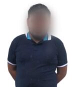 Policías Estatales aseguran a un civil con una camioneta robada en Baja California