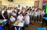 Secretario de Salud charla con estudiantes de primaria