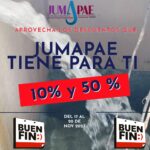 JUMAPAE invita a usuarios a aprovechar descuentos del Buen Fin