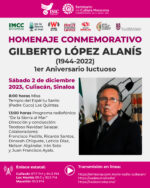 Recordarán a Gilberto López Alanís a un año de su partida