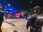 Policías Estatales del Grupo Élite recuperan camioneta que había sido robada esta tarde en Culiacán