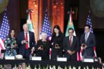 Se acuña histórica moneda de las tres águilas por dos siglos de amistad México-Estados Unidos