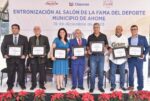 Ingresan siete leyendas al Salón de la Fama del Deporte Ahomense