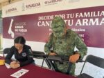 Con 866 armas y explosivos canjeados, termina el desarme voluntario 2023 en Sinaloa