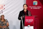 Blanca Estela García Sánchez presenta informe de Actividades