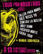Este sábado, el encuentro de rock “Todo por Nosotros Fest”, en el ágora del ISIC