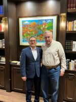 Recibe el gobernador Rocha al nuevo rector de la UAdeO