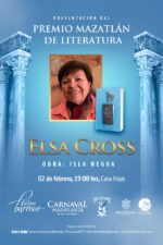 Este fin de semana la tradicional Velada de las Artes y la presentación de “Isla Negra” libro ganador del Premio Mazatlán de Literatura