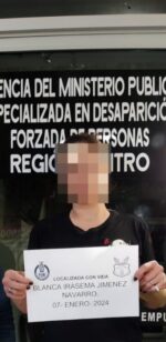 Localizan en Culiacán a mujer desaparecida en Sonora