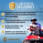 Durante el Carnaval incrementa el número de bañistas en las playas, Policía Acuática hace recomendaciones importantes