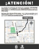 Por reparaciones cerrarán tramo de la Av. Álvaro Obregón en Culiacán