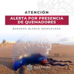 Alertan a bañistas por presencia de quemadores en playas