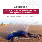 ¡Cuidado! Alerta Escuadrón de Salvamento Acuático presencia de Quemadores