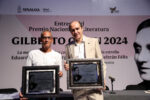 Reciben Geney Beltrán y Eduardo Saravia el Premio Nacional Gilberto Owen